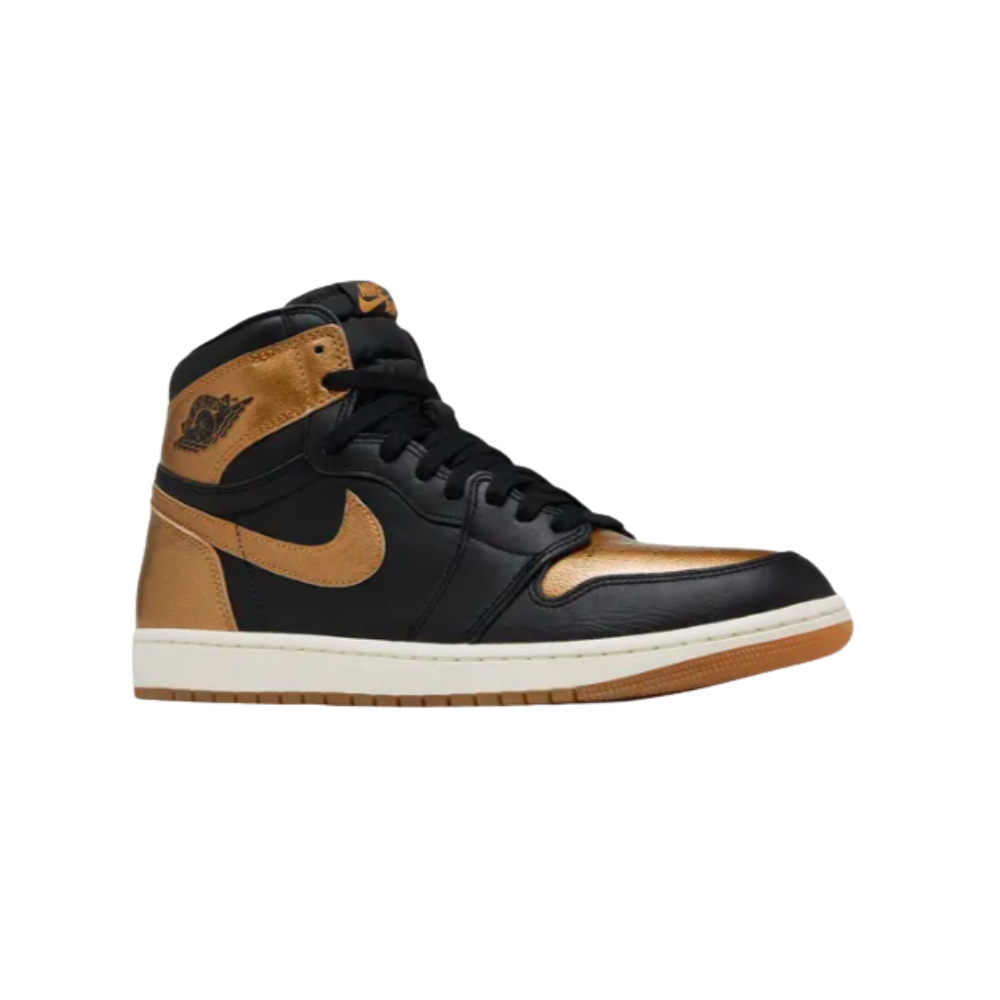 Nike Air Jordan 1 Retro High OG Men’s | Black / Metallic Gold / Sail  DZ5485‑071