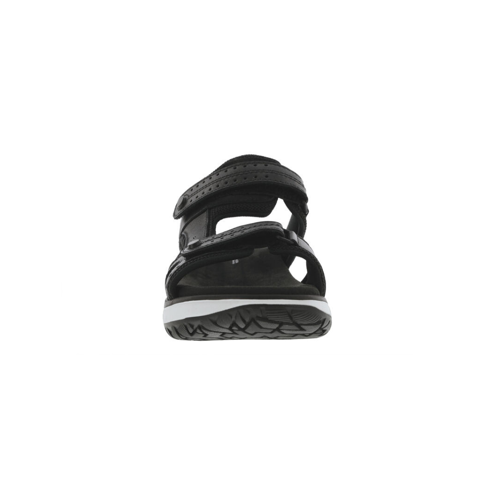 SAS Women's Embark Slide - Leather Sandal - Black
