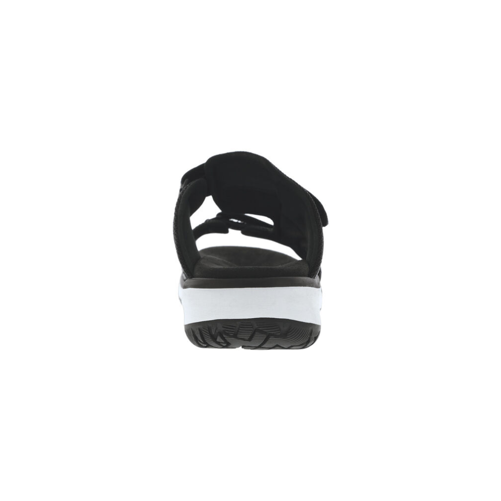 SAS Women's Embark Slide - Leather Sandal - Black