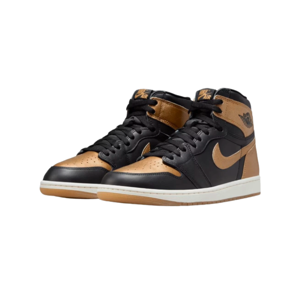 Nike Air Jordan 1 Retro High OG Men’s | Black / Metallic Gold / Sail  DZ5485‑071