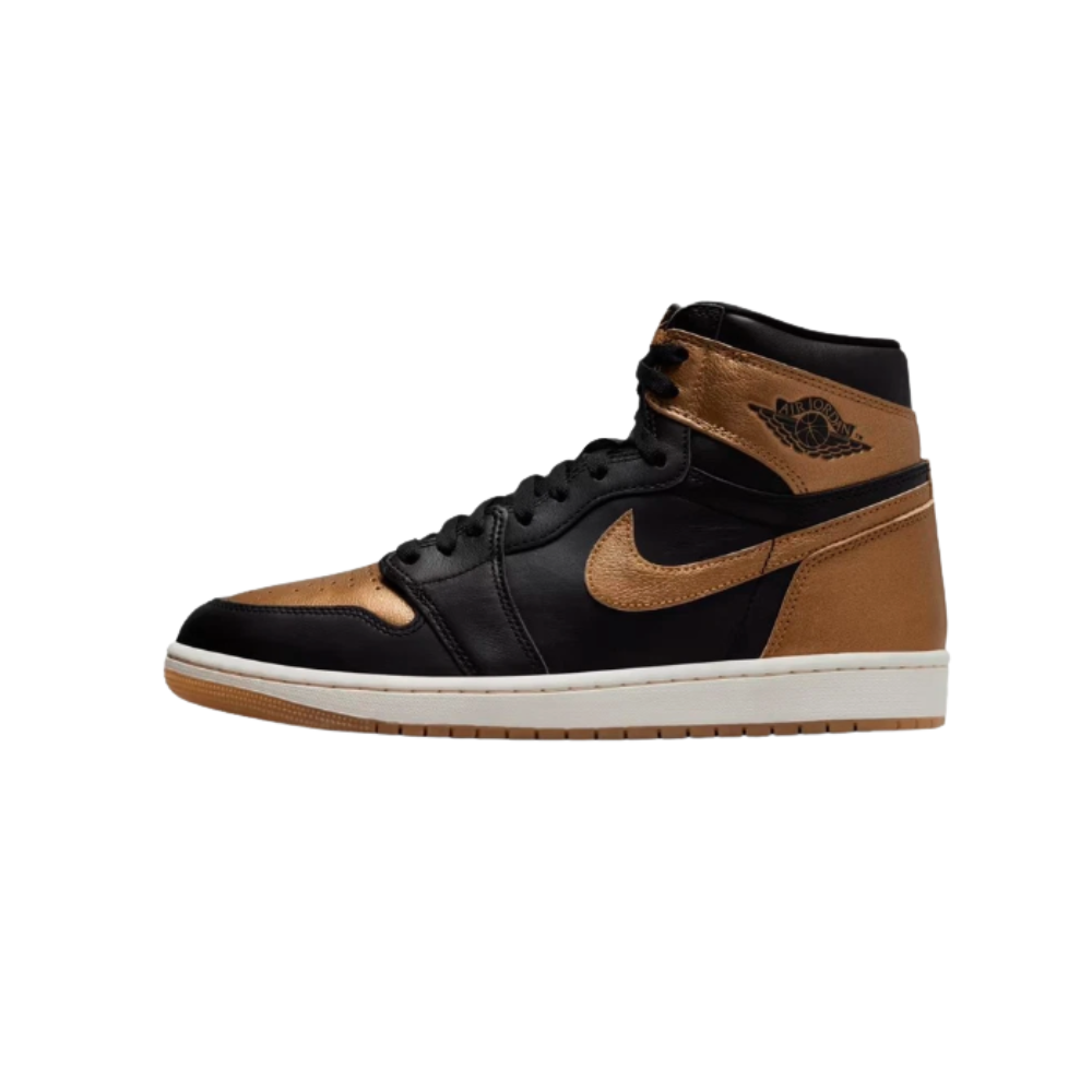 Nike Air Jordan 1 Retro High OG Men’s | Black / Metallic Gold / Sail  DZ5485‑071