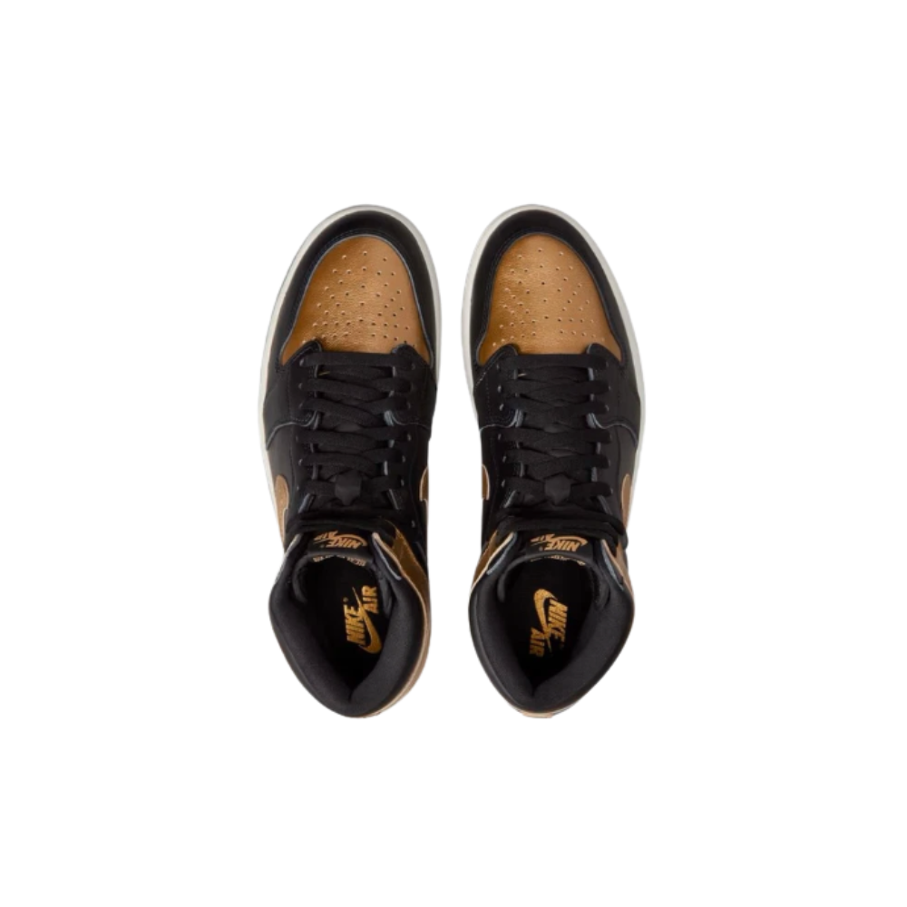 Nike Air Jordan 1 Retro High OG Men’s | Black / Metallic Gold / Sail  DZ5485‑071