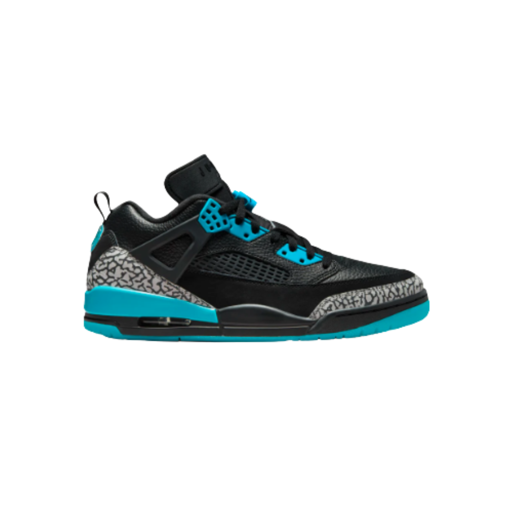 Jordan Spizike Low - Black/Wolf Grey-Gamma Blue (Unisex Style) FQ1759 005