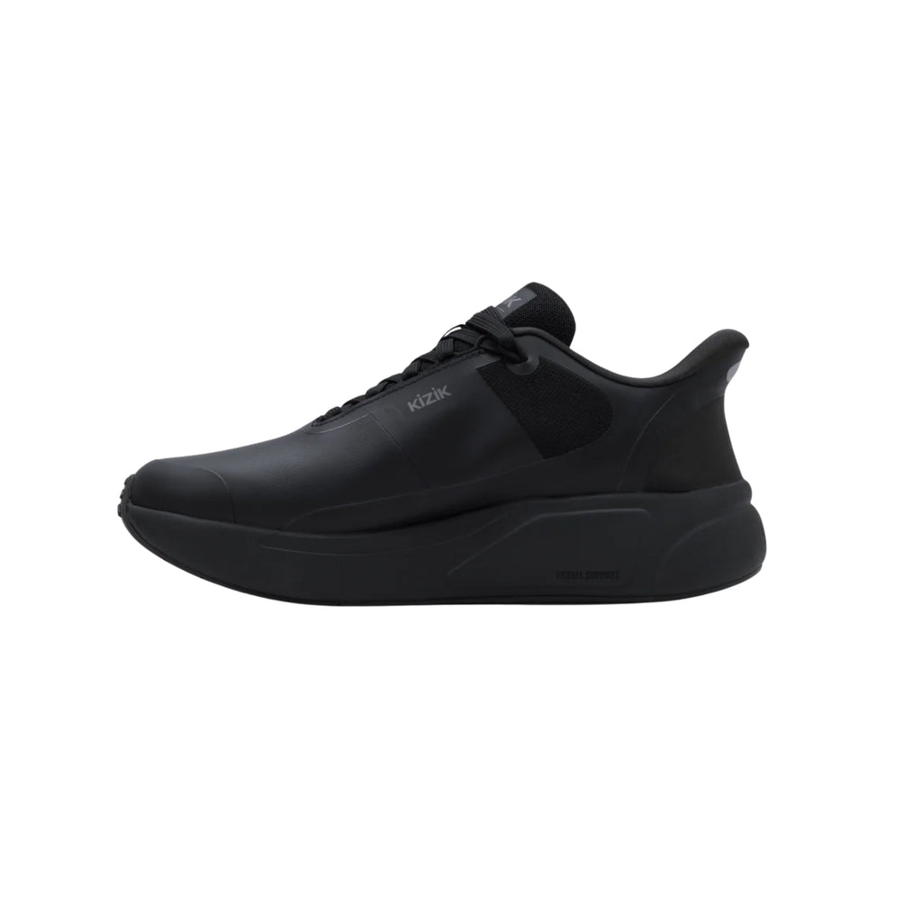 Kizik Men’s Freedom Pro SR Hands-Free Slip-Resistant Sneakers – Blackout