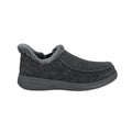 Orthofeet Men’s Vito Hands-Free Slip-On Sneakers – Charcoal