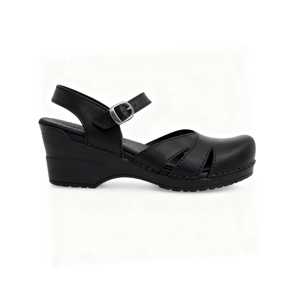 Sanita Margrethe Women’s Sandals – Black