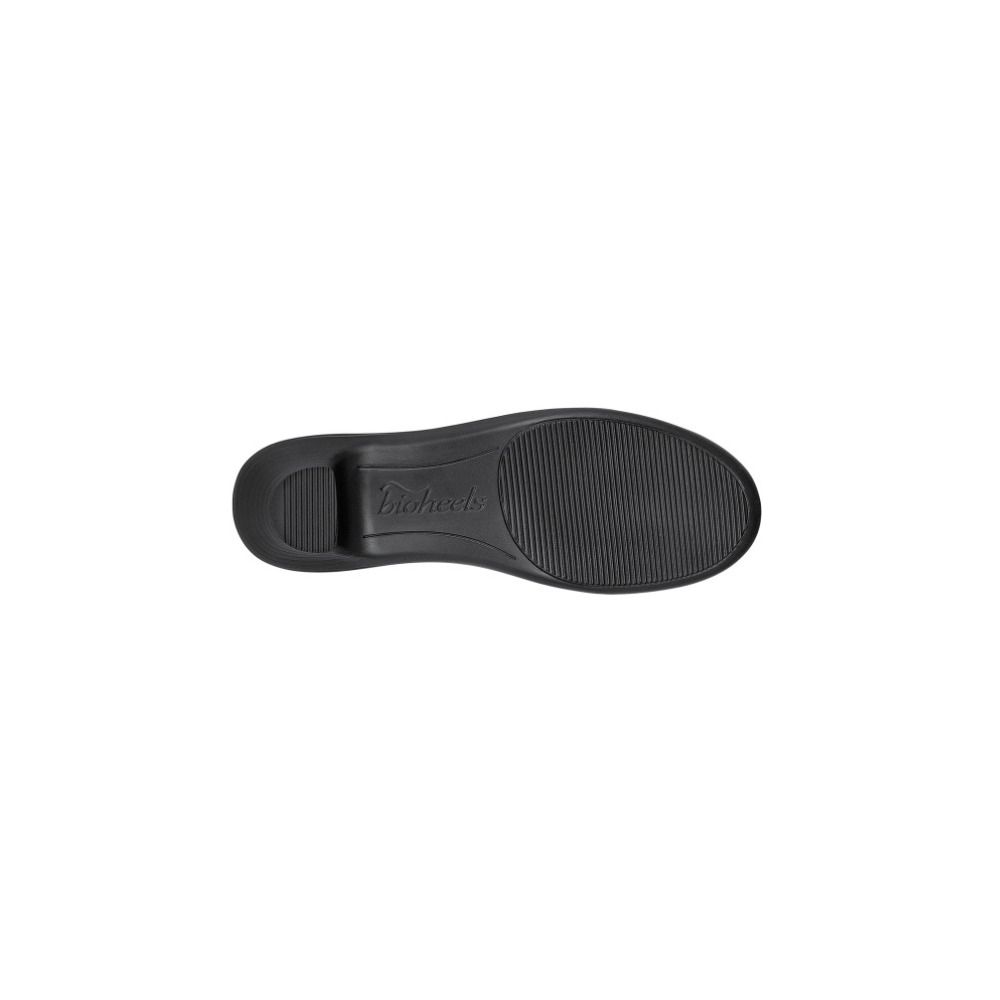 OrthoFeet Women's Eva Leather Shoe - Black Leather