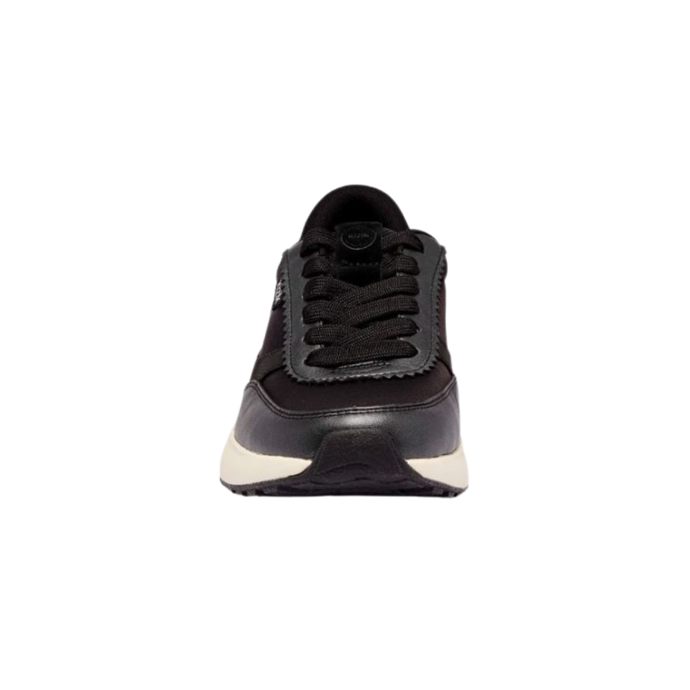 Kizik Women's Paris Hands Free Leather Sneakers - Black/Pristine