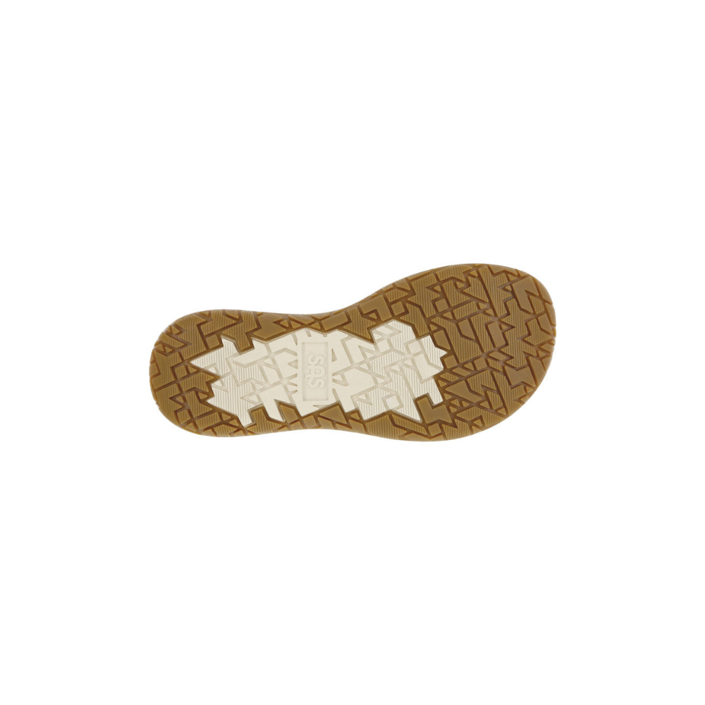 SAS Women's Embark Slide - Leather Sandal - Taupe/Pink