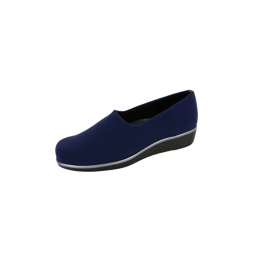 SAS Women's Bliss Comfort Slip-On Wedge - Navy