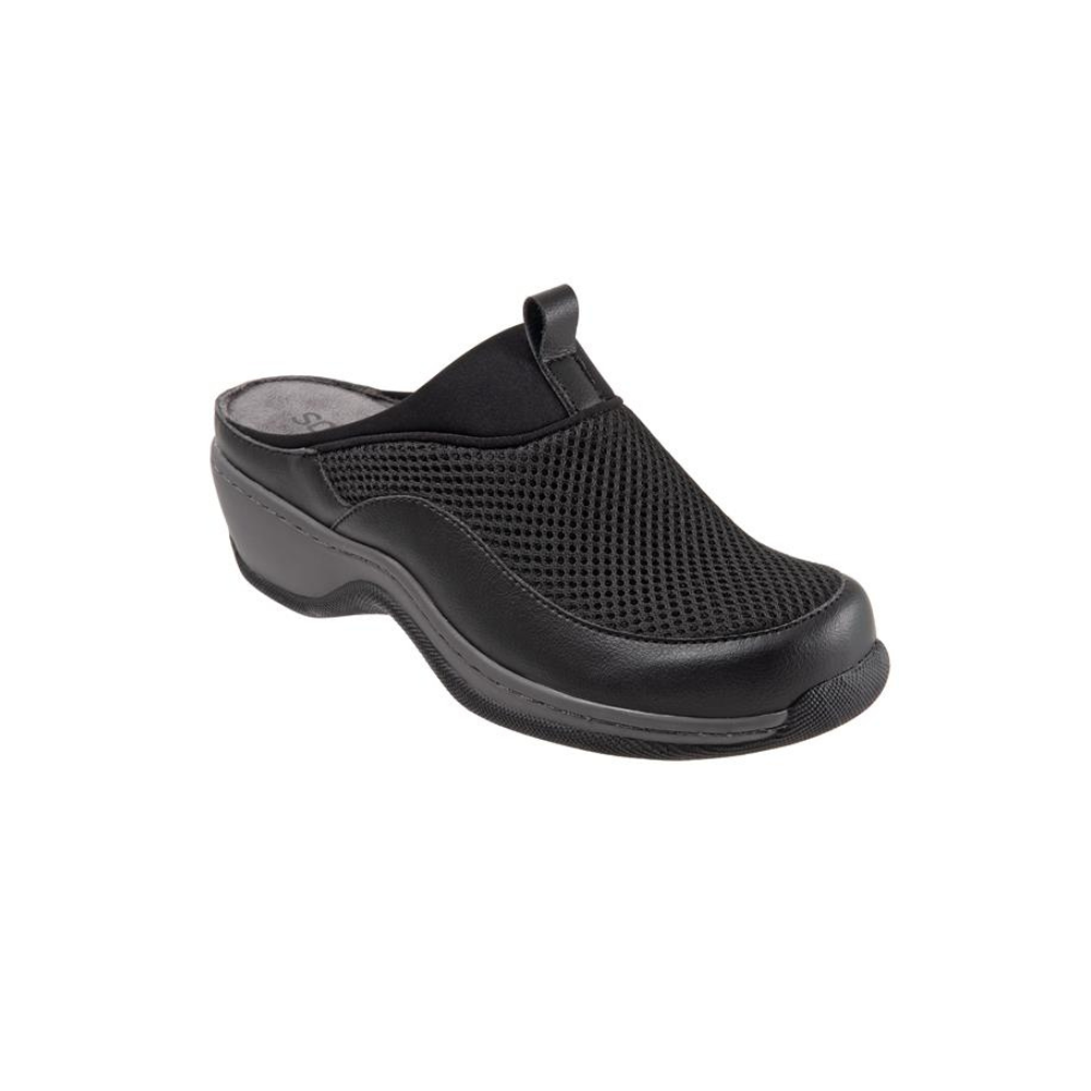 SoftWalk Women's Aberdeen Sport Mule - Black