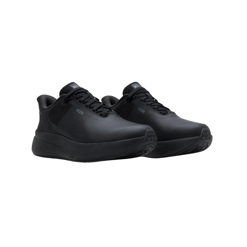 Kizik Men’s Freedom Pro SR Hands-Free Slip-Resistant Sneakers – Blackout