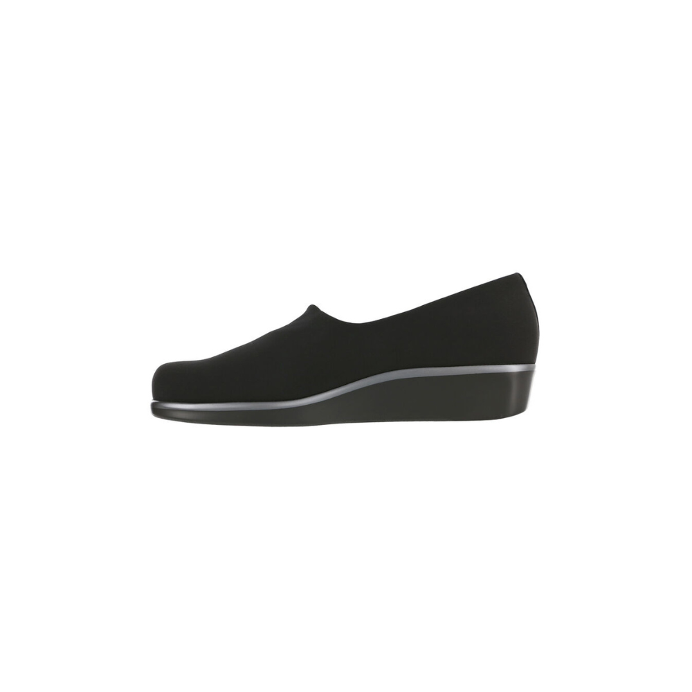 SAS Women's Bliss Comfort Slip-On Wedge - Black