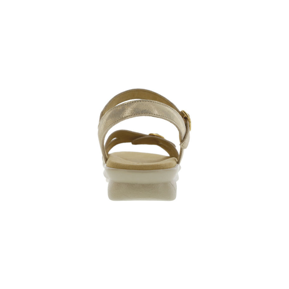 SAS Women's Duo - Quarter Strap Comfort Sandal - Soft Gold