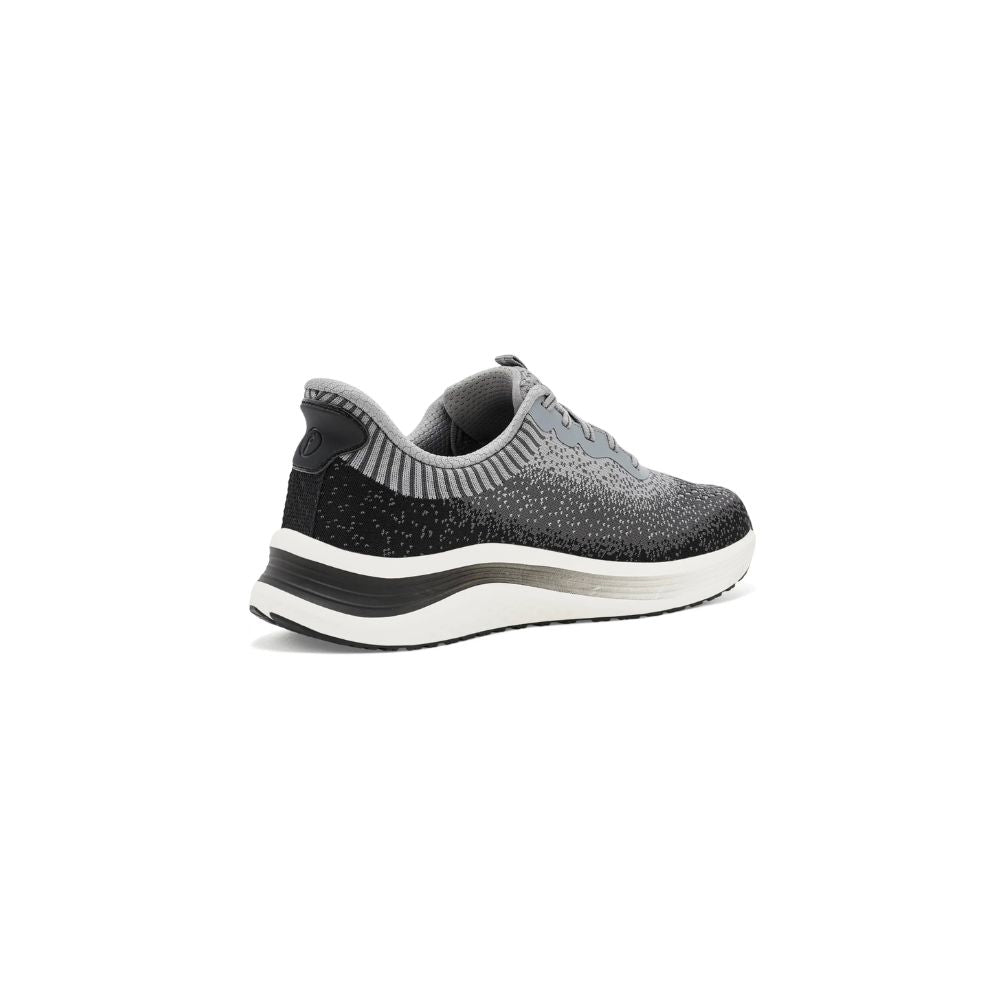 OrthoFeet Women's Nira Hands Free Sneaker - Black/Gray