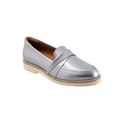 SoftWalk Women's Walsh Leather Comfort Loafer - Pewter