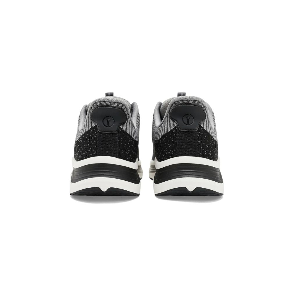 OrthoFeet Women's Nira Hands Free Sneaker - Black/Gray