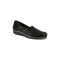 SAS Women's Bliss Comfort Slip-On Wedge - Black Leopard
