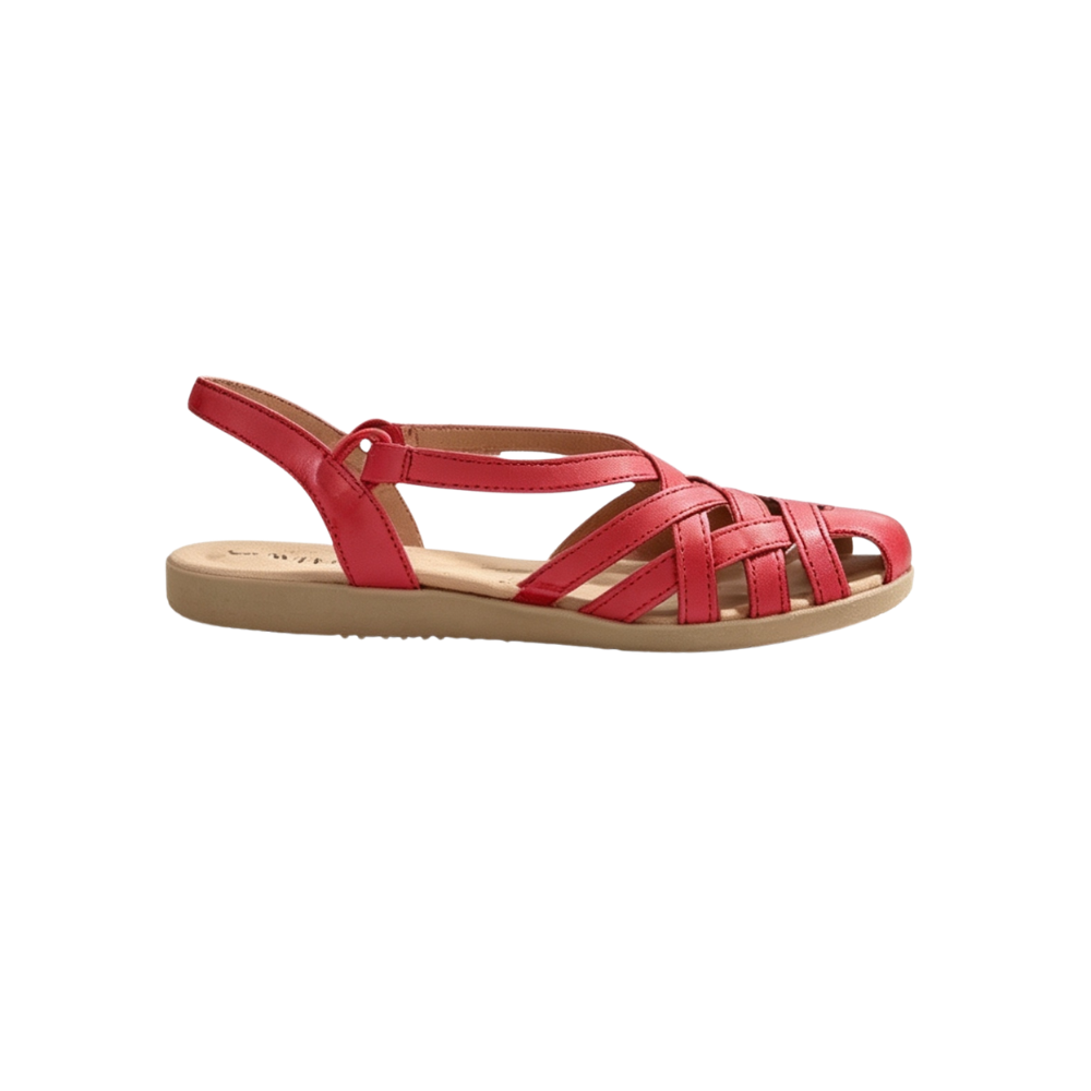 Earth Origins Women’s Nellie - Medium Red - ETNELLIE 610