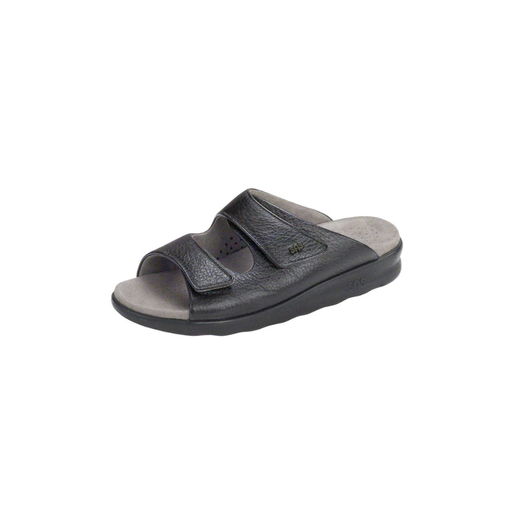 SAS Women's Cozy - Comfort Adjustable Sandal - Black