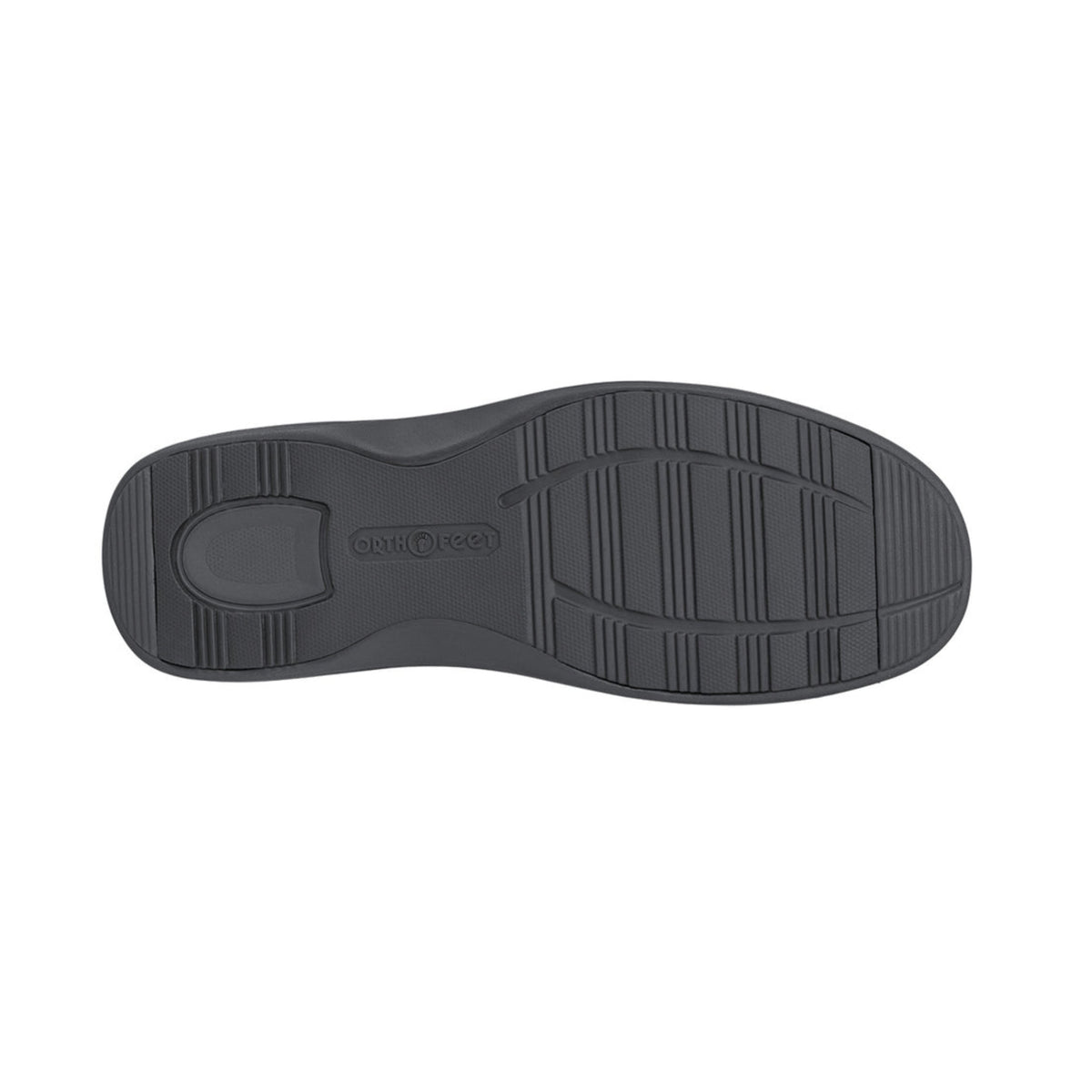 Orthofeet Men’s Vito Hands-Free Slip-On Sneakers – Charcoal