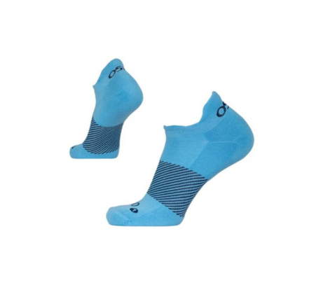 OS1st Wicked Comfort No Show Socks - Carolina Blue - Moisture Wicking