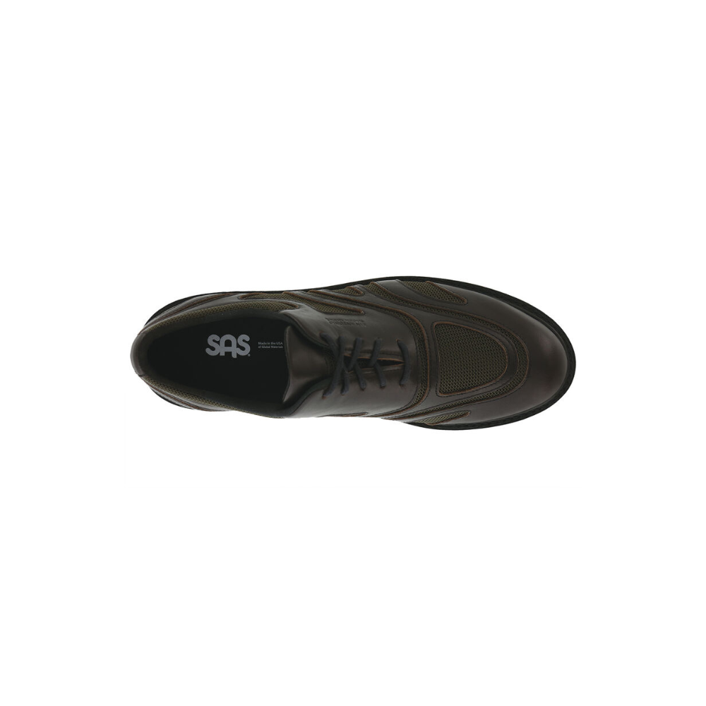SAS Men's Speedway - Leather Lace Up Shoe - Cacao