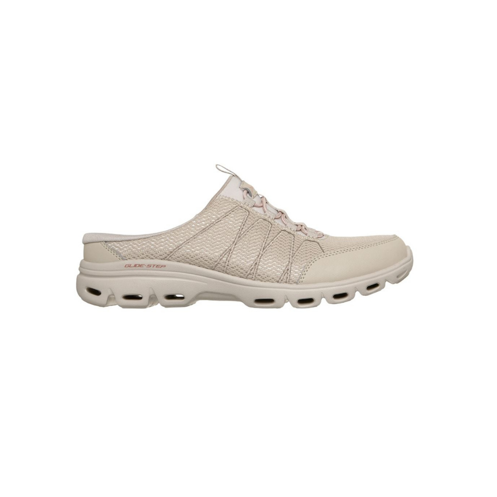 Skechers Women's Relaxed Fit: Glide-Step Comfort - Walking Shoes-Taupe