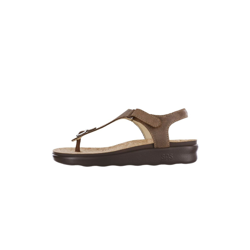SAS Women's Marina - Leather Comfort Sandal - Brown
