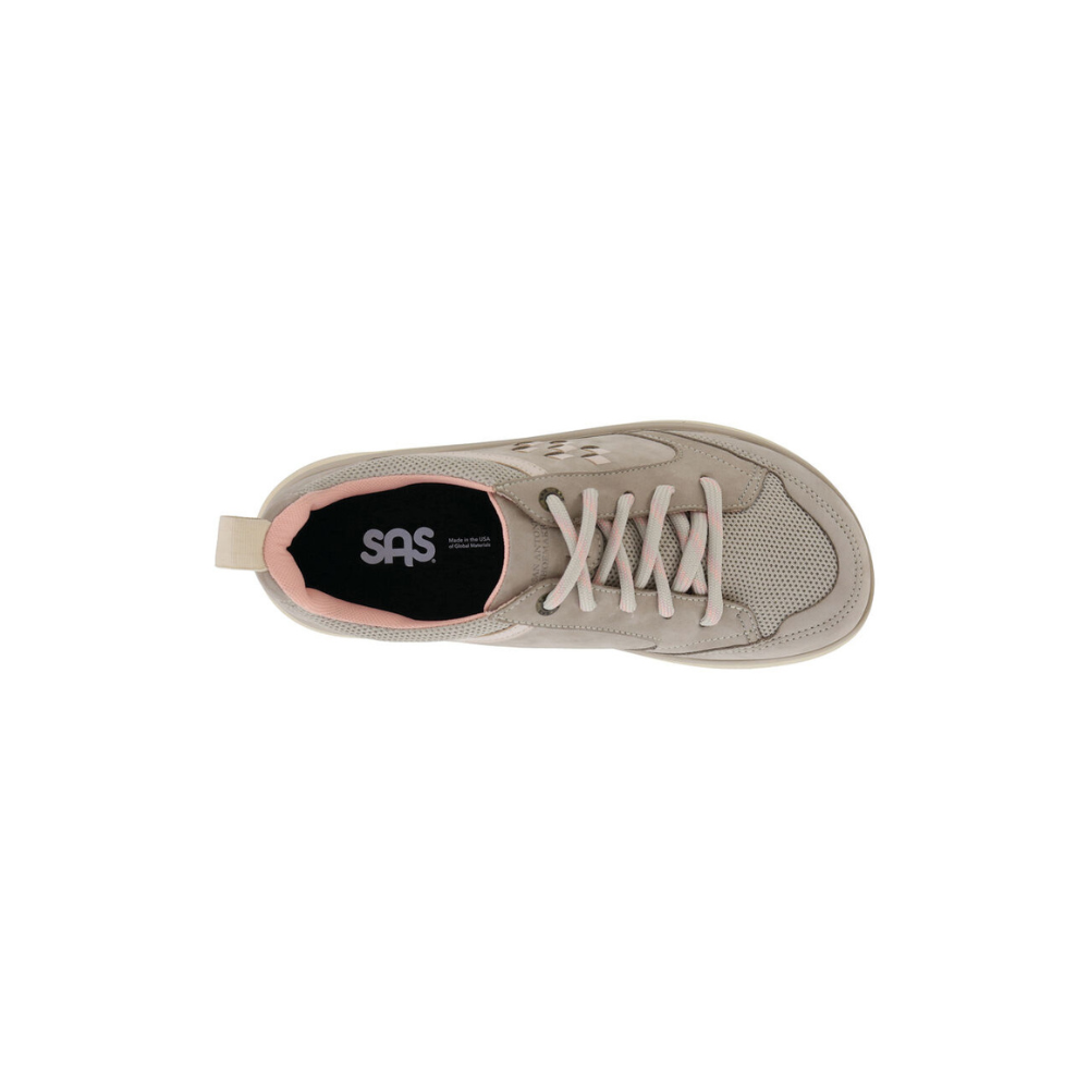 SAS Women's Boulder Lace Up Sneaker – Taupe/Pink