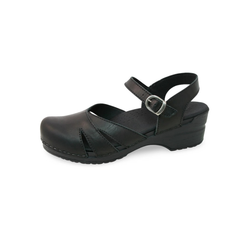 Sanita Margrethe Women’s Sandals – Black