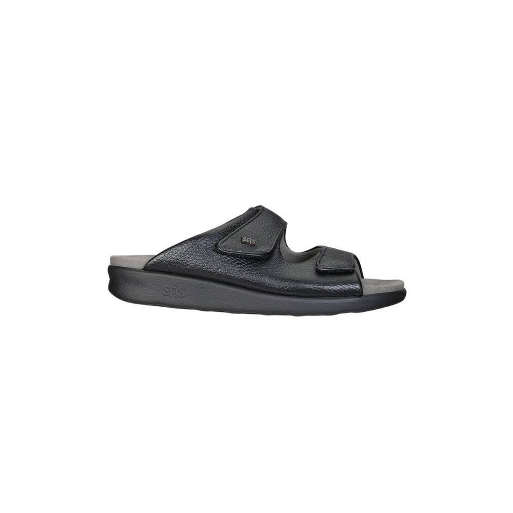 SAS Women's Cozy - Comfort Adjustable Sandal - Black