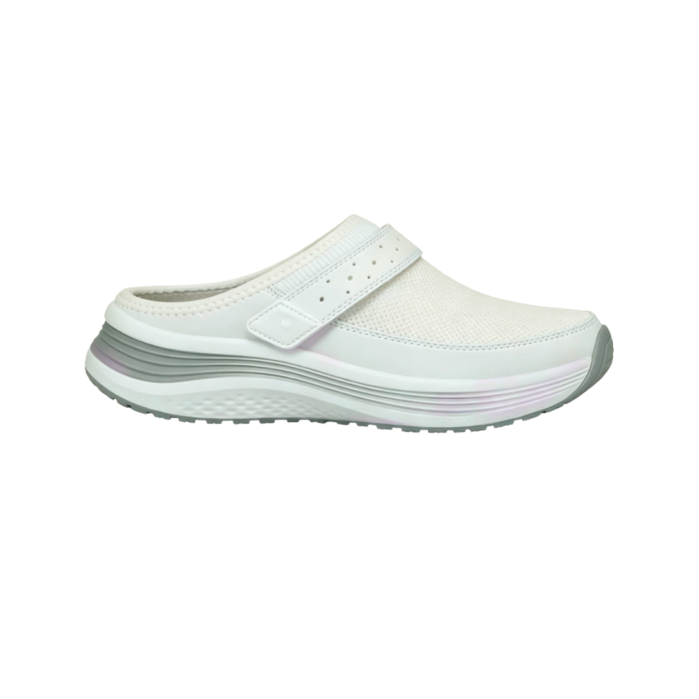 Orthofeet Iris Women’s Comfort Clogs - White