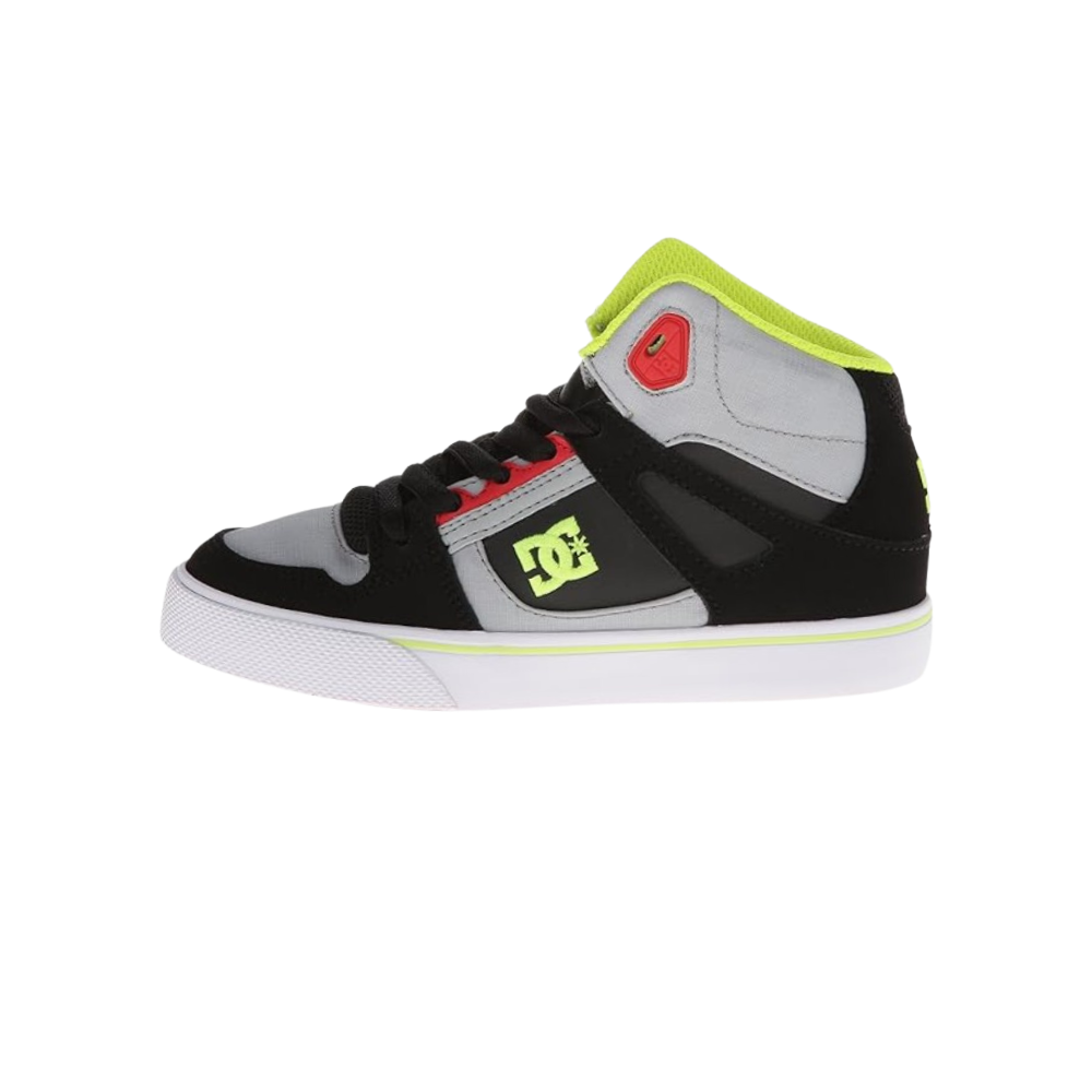 DC Youth Spartan High - Grey / Red - 303499B