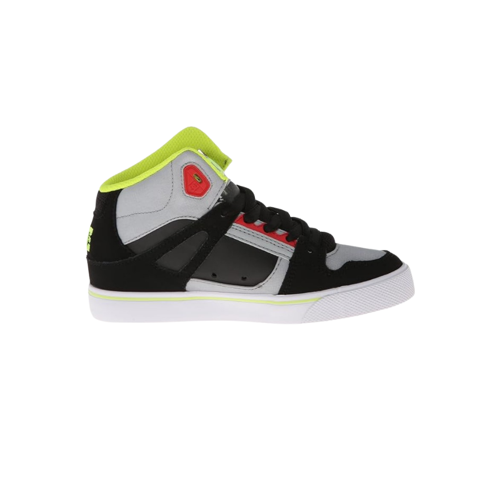 DC Youth Spartan High - Grey / Red - 303499B