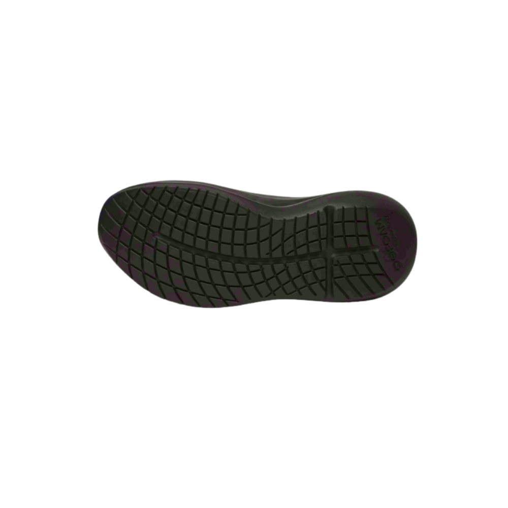 OOFOS Classic Black Men's Lace-Up Shoes - Timeless Oxford Style