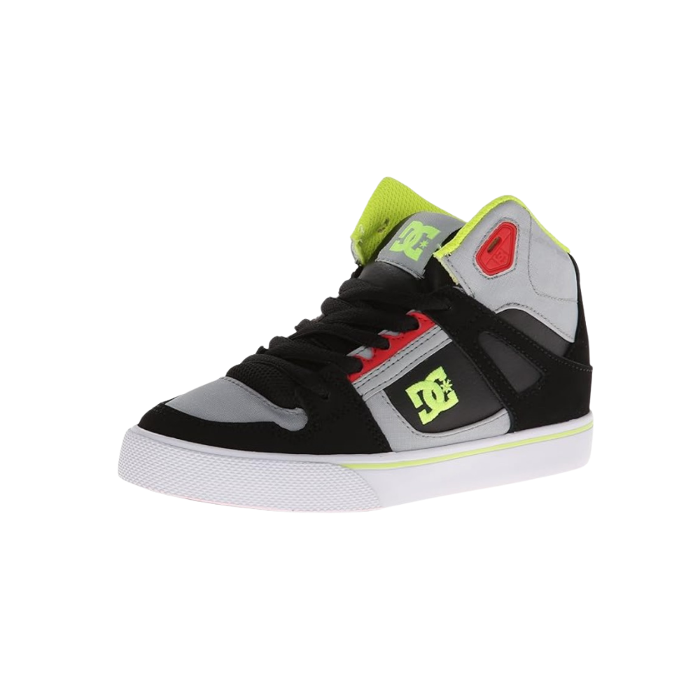 DC Youth Spartan High - Grey / Red - 303499B