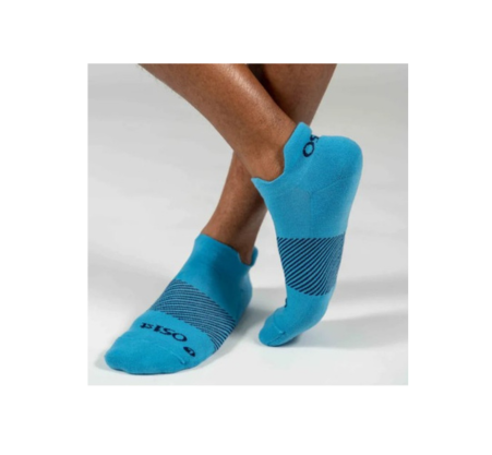 OS1st Wicked Comfort No Show Socks - Carolina Blue - Moisture Wicking