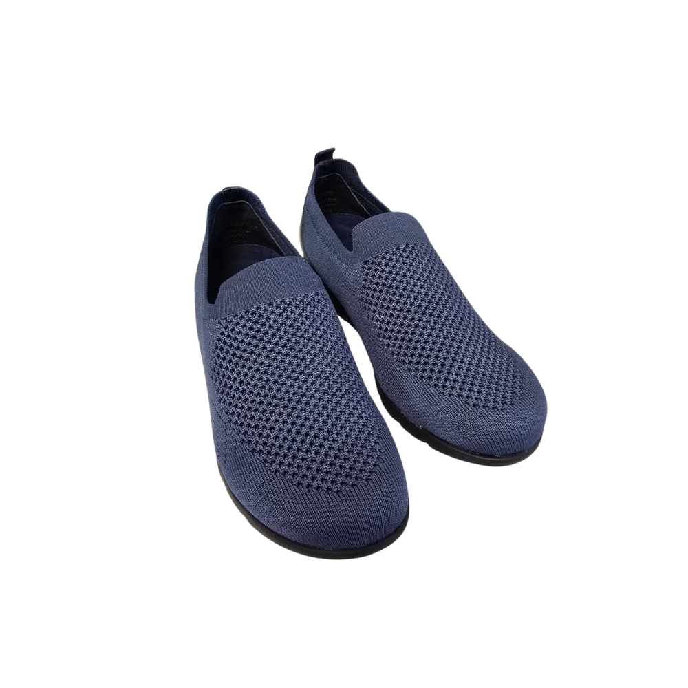 David Tate Women's Ultimate Stretch Slip-On Loafer - Navy Stretch