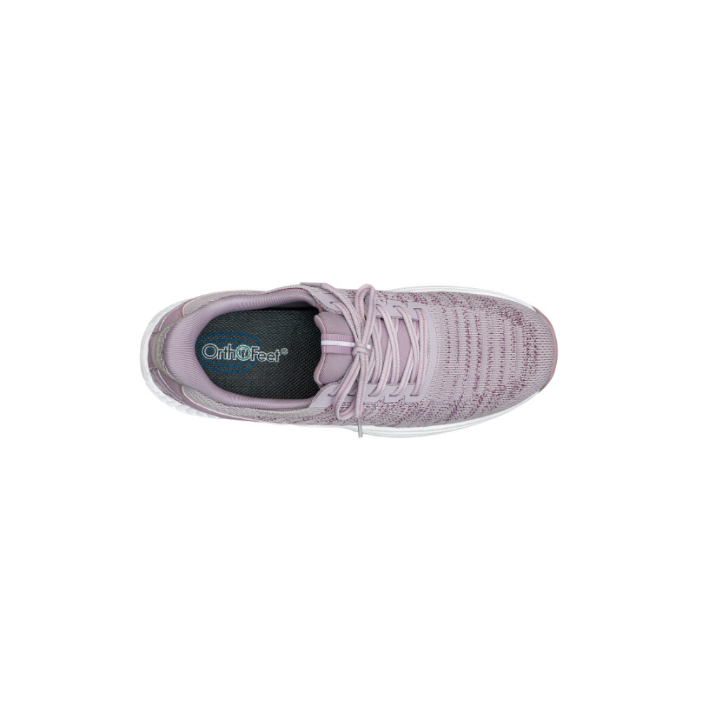 OrthoFeet Women's Kita Hands Free Sneaker - Rose