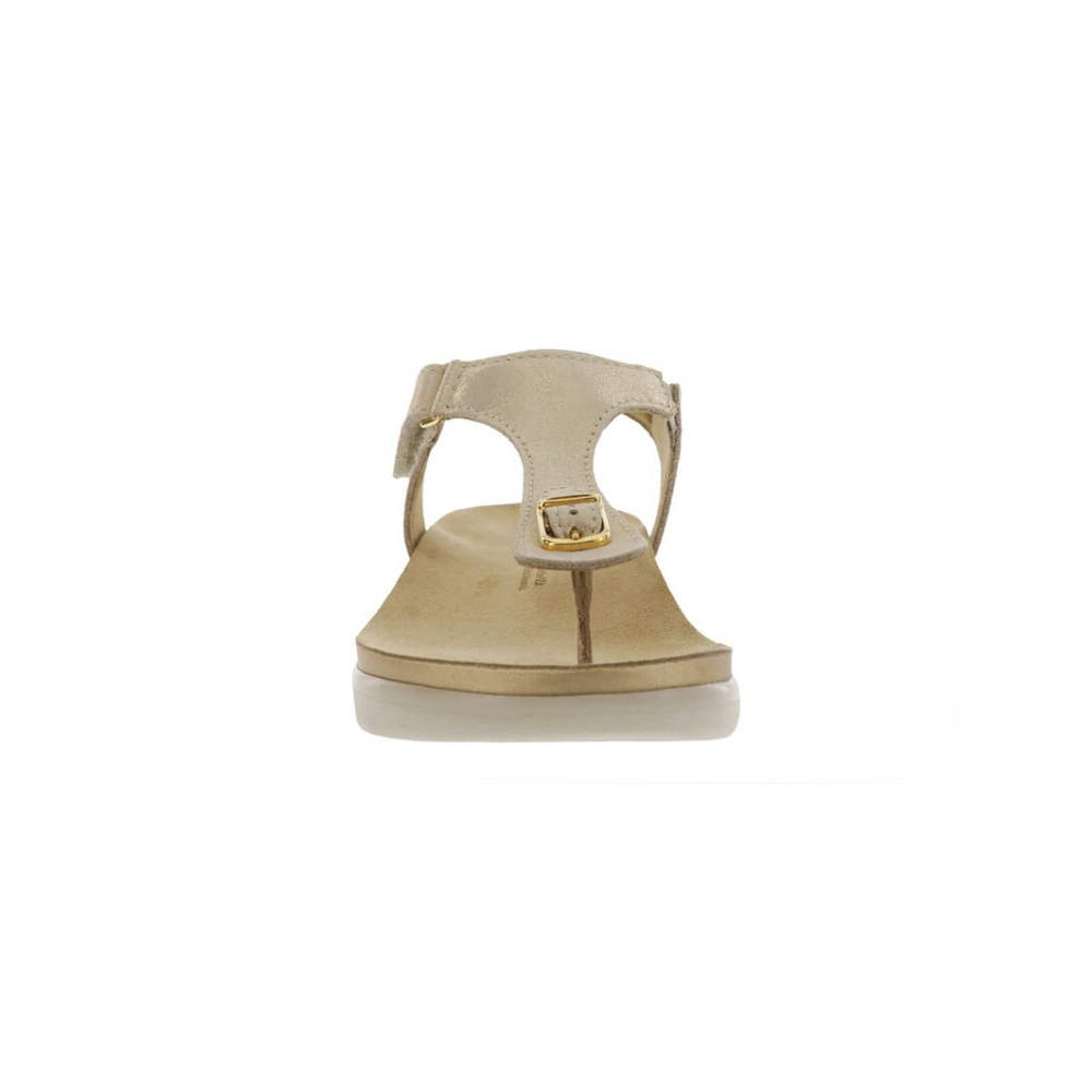SAS Women's Marina - Leather Comfort Sandal - Soft Gold