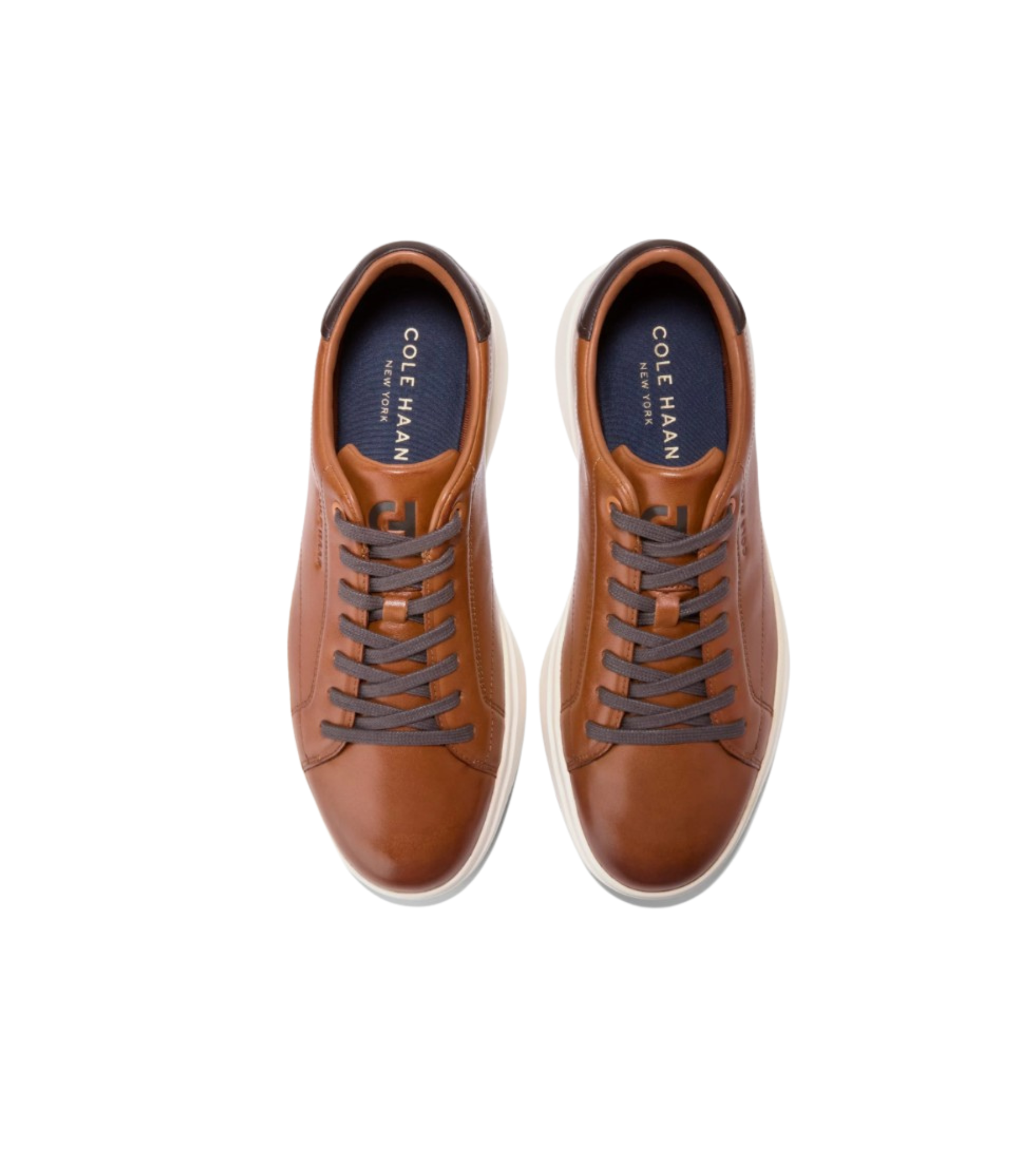 Cole Haan Men's GrandPrø Tennis 2.0 Sneakers British Tan/Dark Chocolate