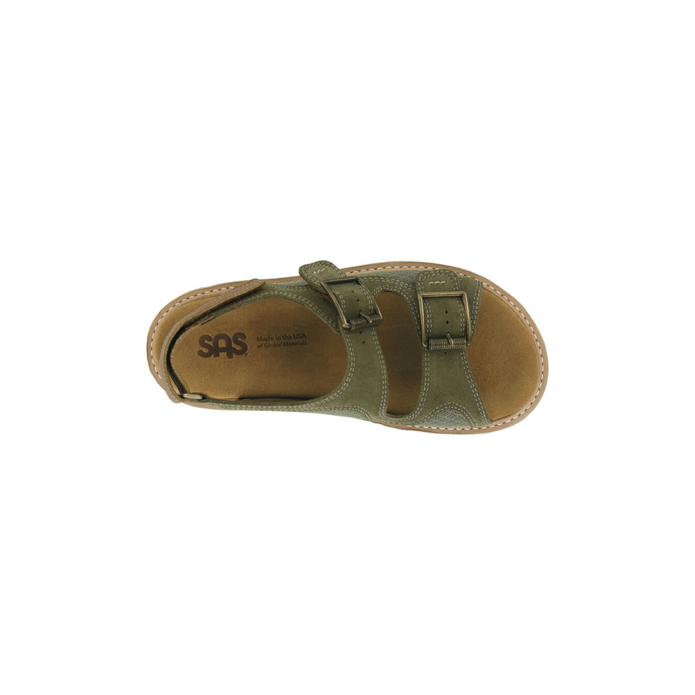 SAS Women's Conga Leather Slip-On - Comfort Slip-On - Desert Sage
