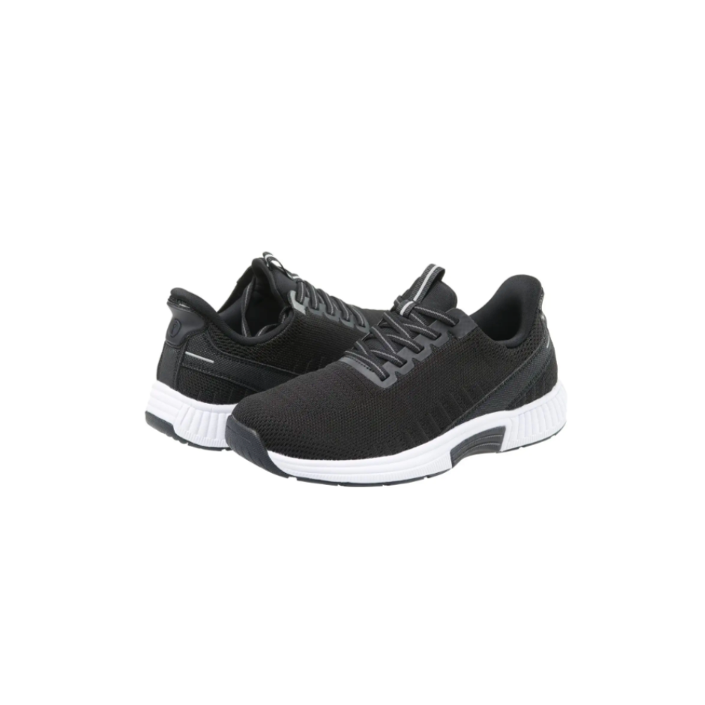 OrthoFeet Women's Kita Hands Free Sneaker - Black