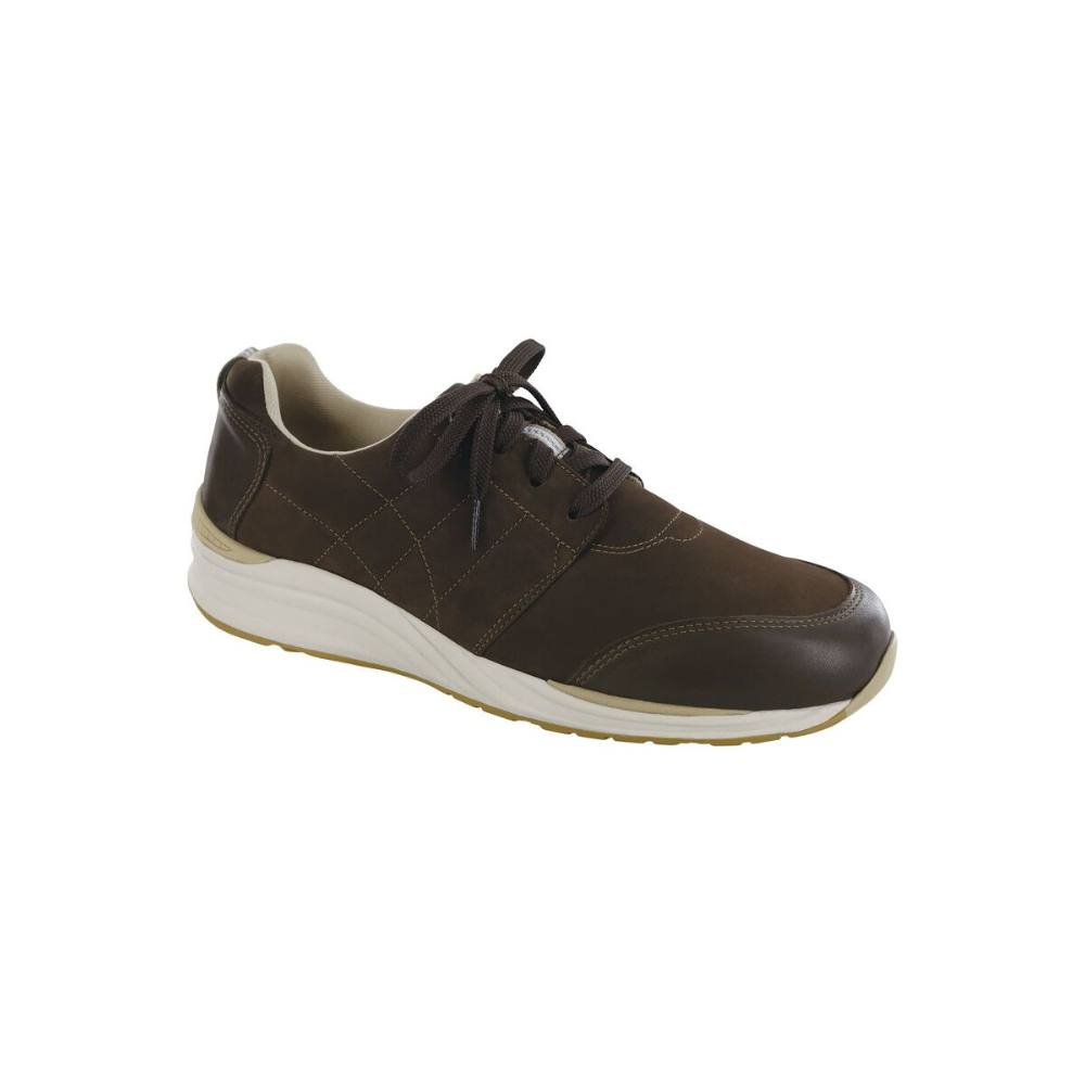 SAS Men's Venture - Leather Explorer Active Shoe - Turf / Coffee