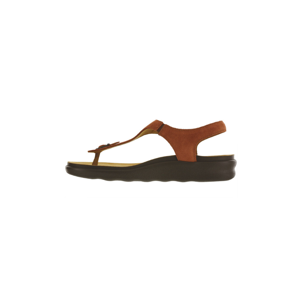 SAS Women's Marina - Leather Comfort Sandal - Rust