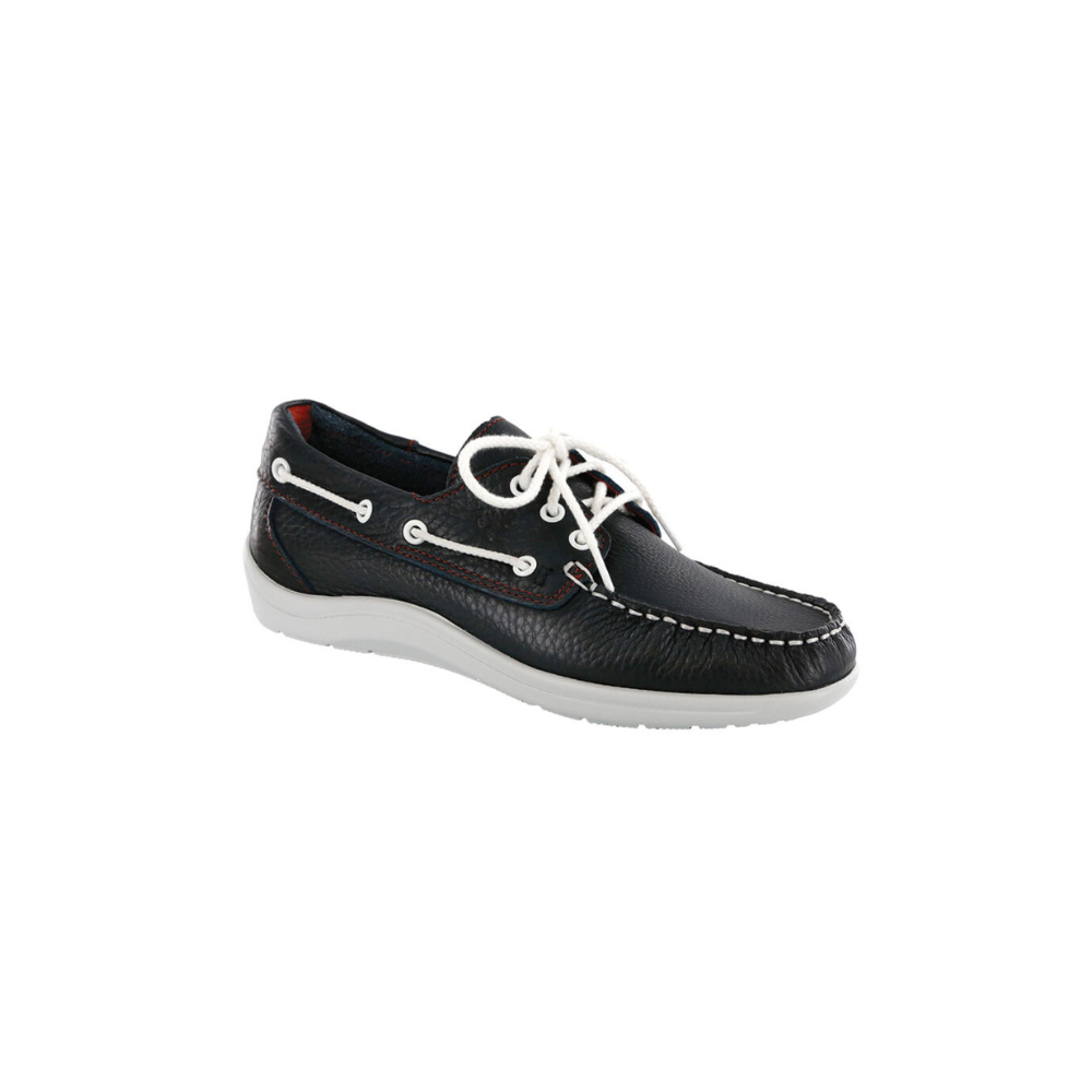 SAS Women's Catalina Lace Up Boat Shoe – Navy