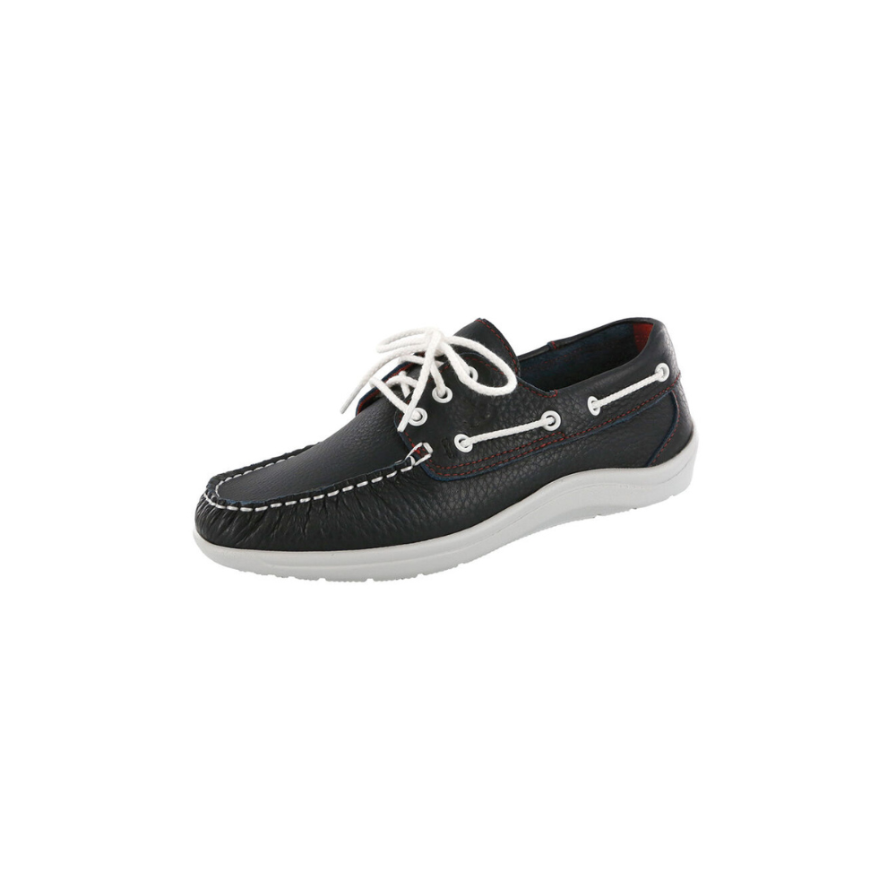 SAS Women's Catalina Lace Up Boat Shoe – Navy