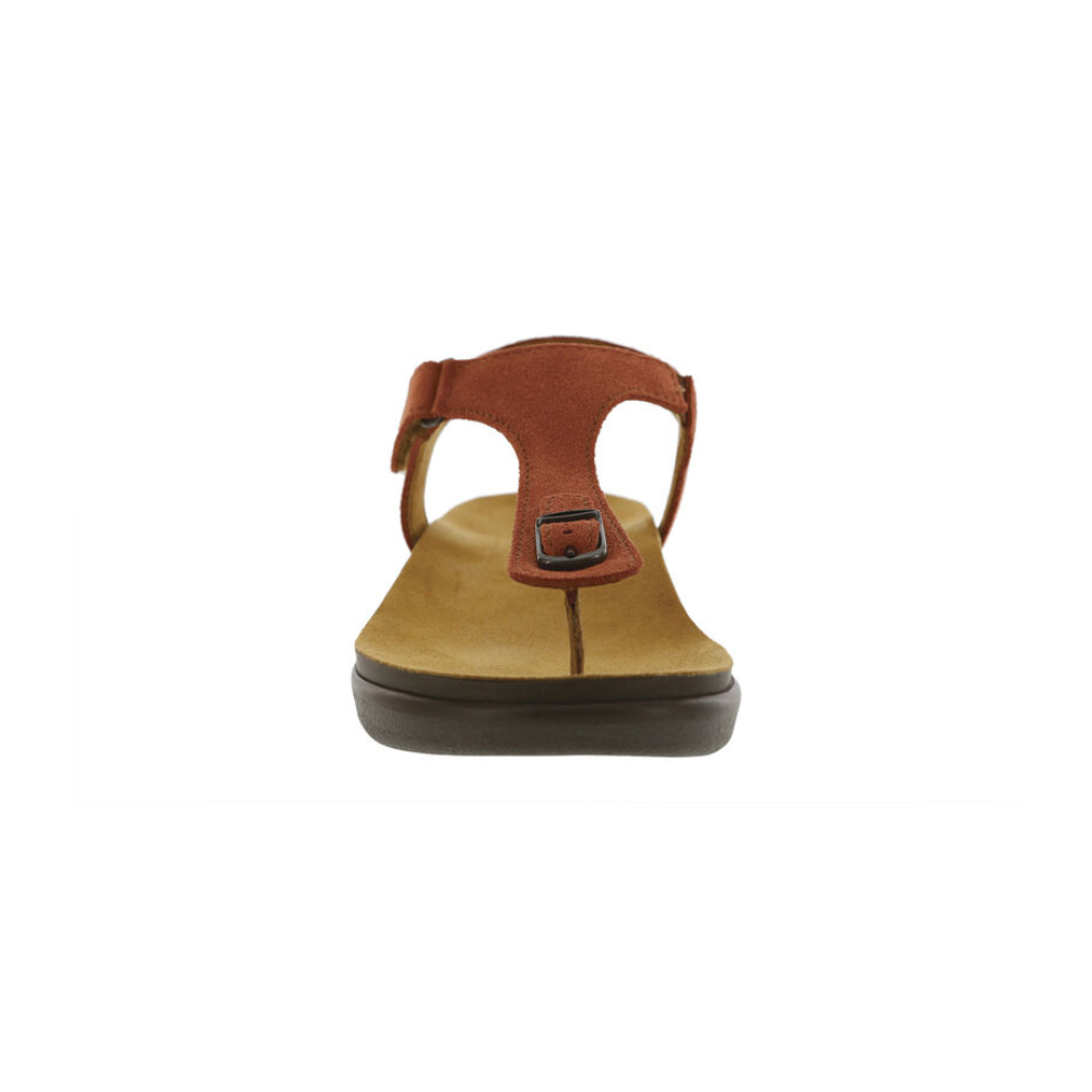 SAS Women's Marina - Leather Comfort Sandal - Rust