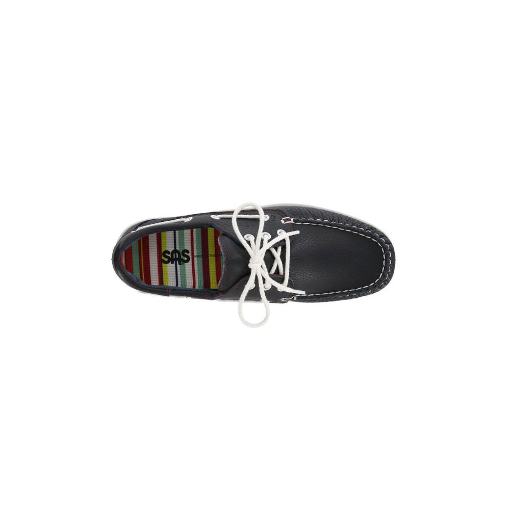 SAS Women's Catalina Lace Up Boat Shoe – Navy